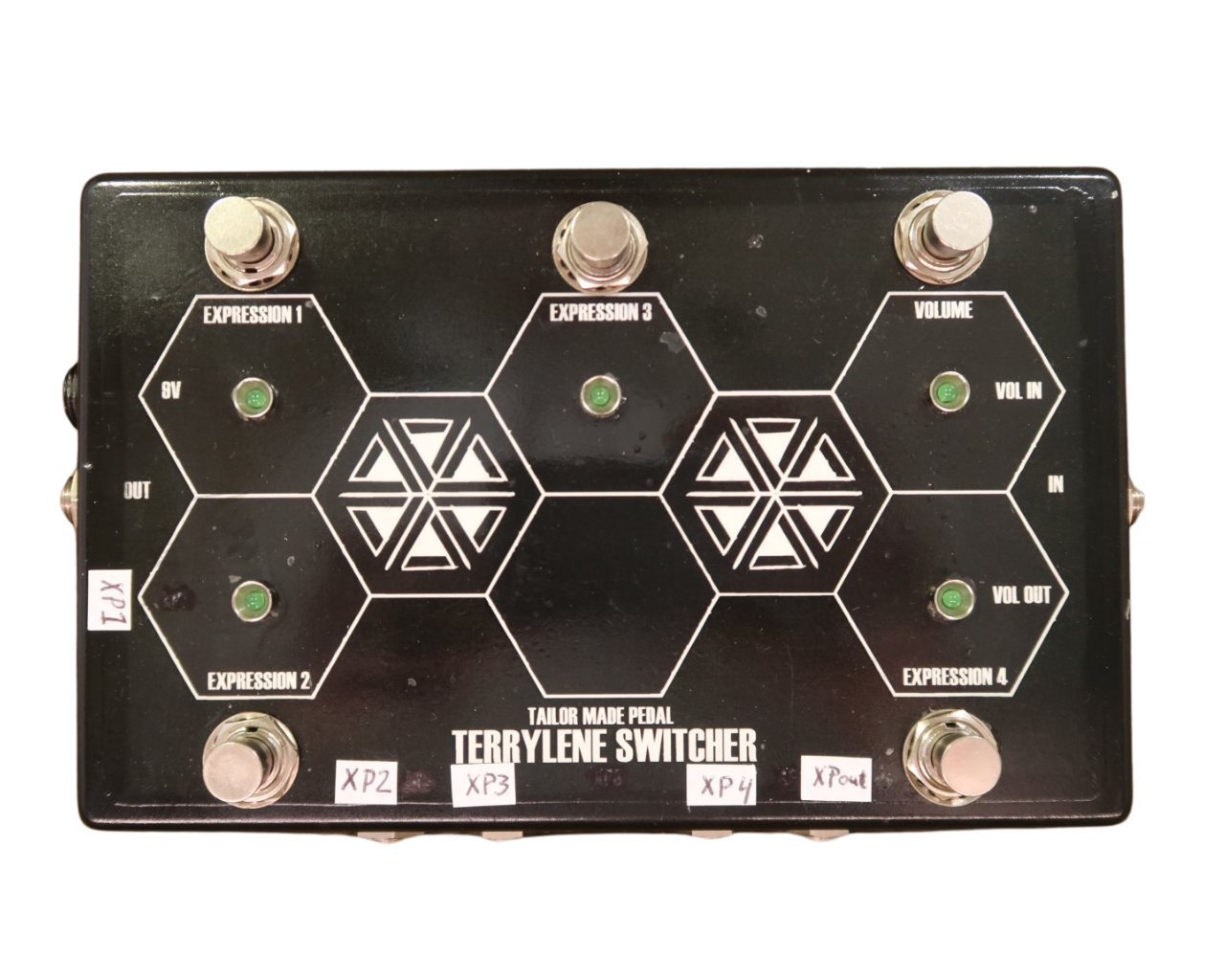 Maßgeschneiderter Pedal-Terrylene-Umschalter