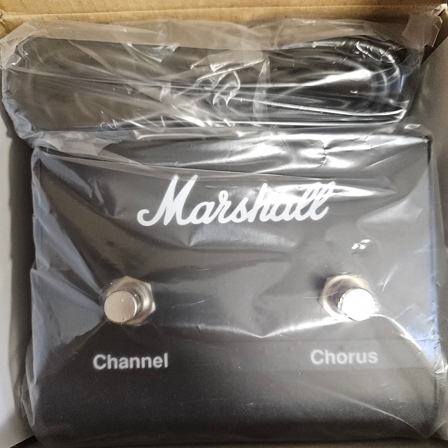 Marshall PEDL-00010 Kanal/Chorus, keine LED, 2-Knopf-Fußschalter