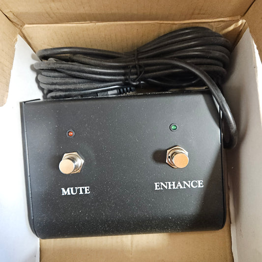 EDEN PEDL-70001 Mute / Enhance mit LED 2-Knopf-Fußschalter