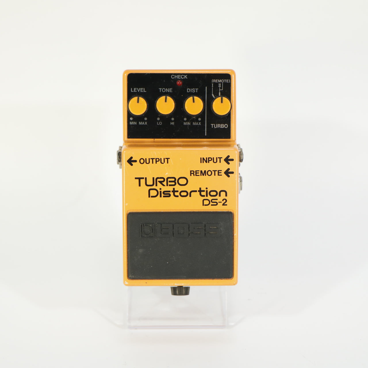 Boss DS-2 Turbo Distortion (s/n 921023, Silver Label, Made in