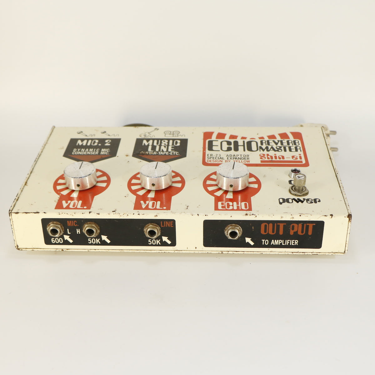 Shin-ei ER-23 Echo Reverb Master (Vintage, Made in Japan, 220V EU Plug)