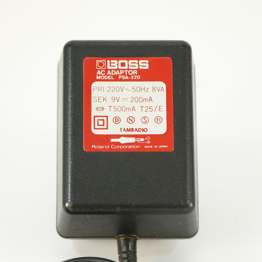 Boss PSA-220 Adapter (9V DC, Made in Japan)