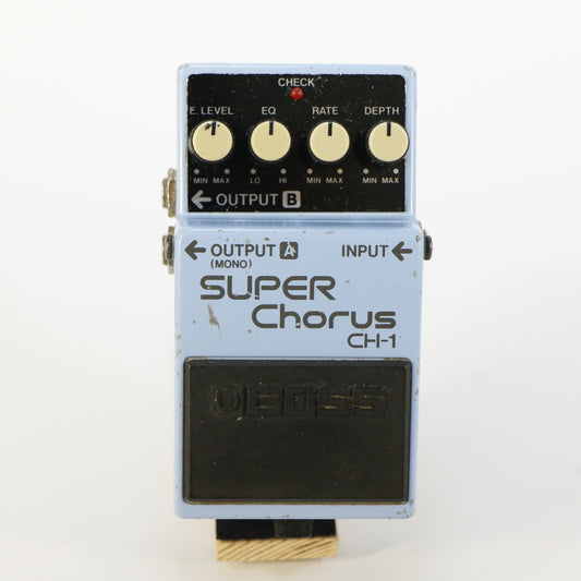 Boss CH-1 Super Chorus (Seriennr. BA73655, Analog, Hergestellt in Taiwan)