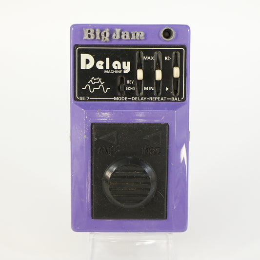 Multivox Big Jam SE-7 Delay Machine Analog Delay mit MN3011 / MN3101 BBD Chipsatz (s/n 01763 M, Vintage, Made in Japan)