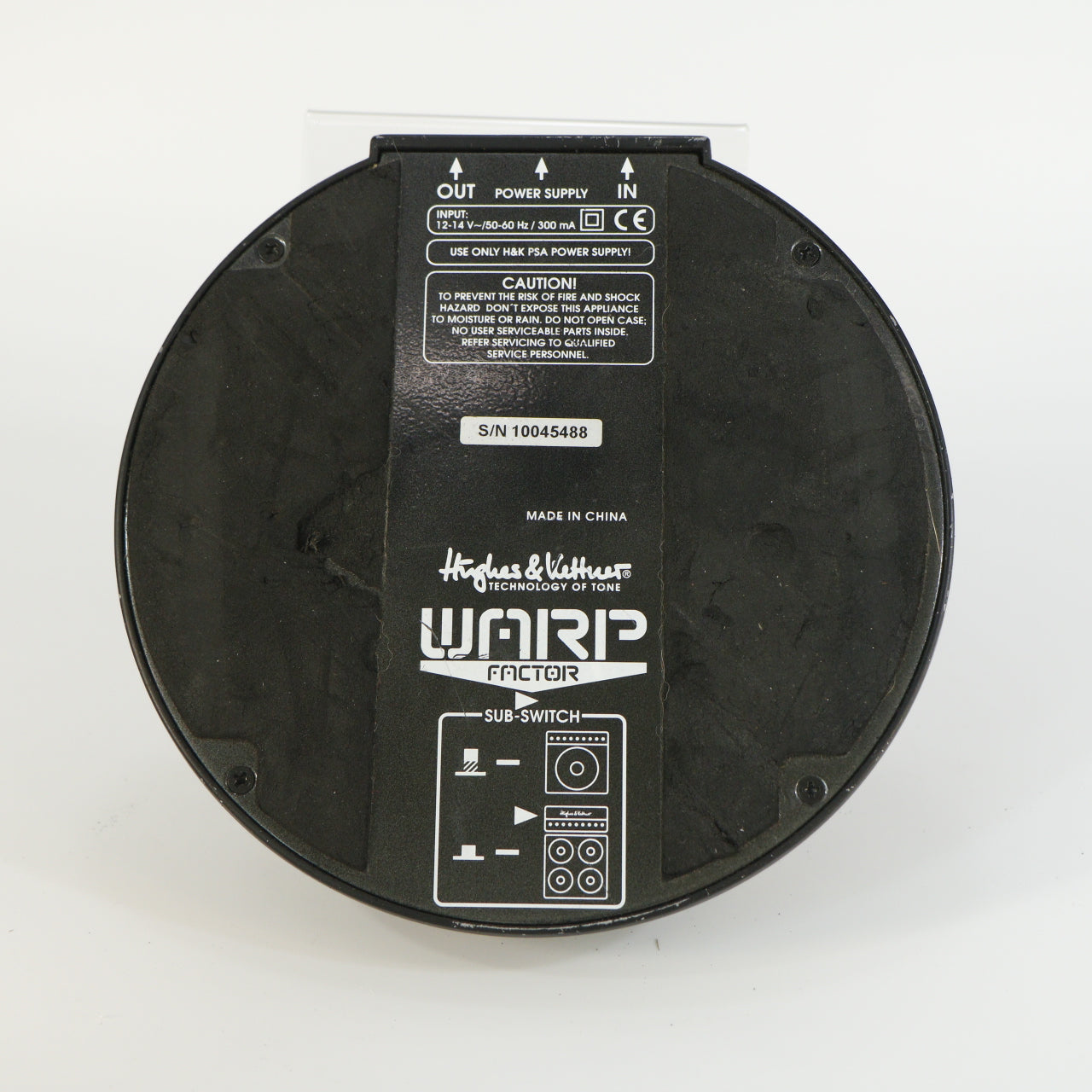 Hughes und Kettner Warp Factor Distortion (mit Adapter)