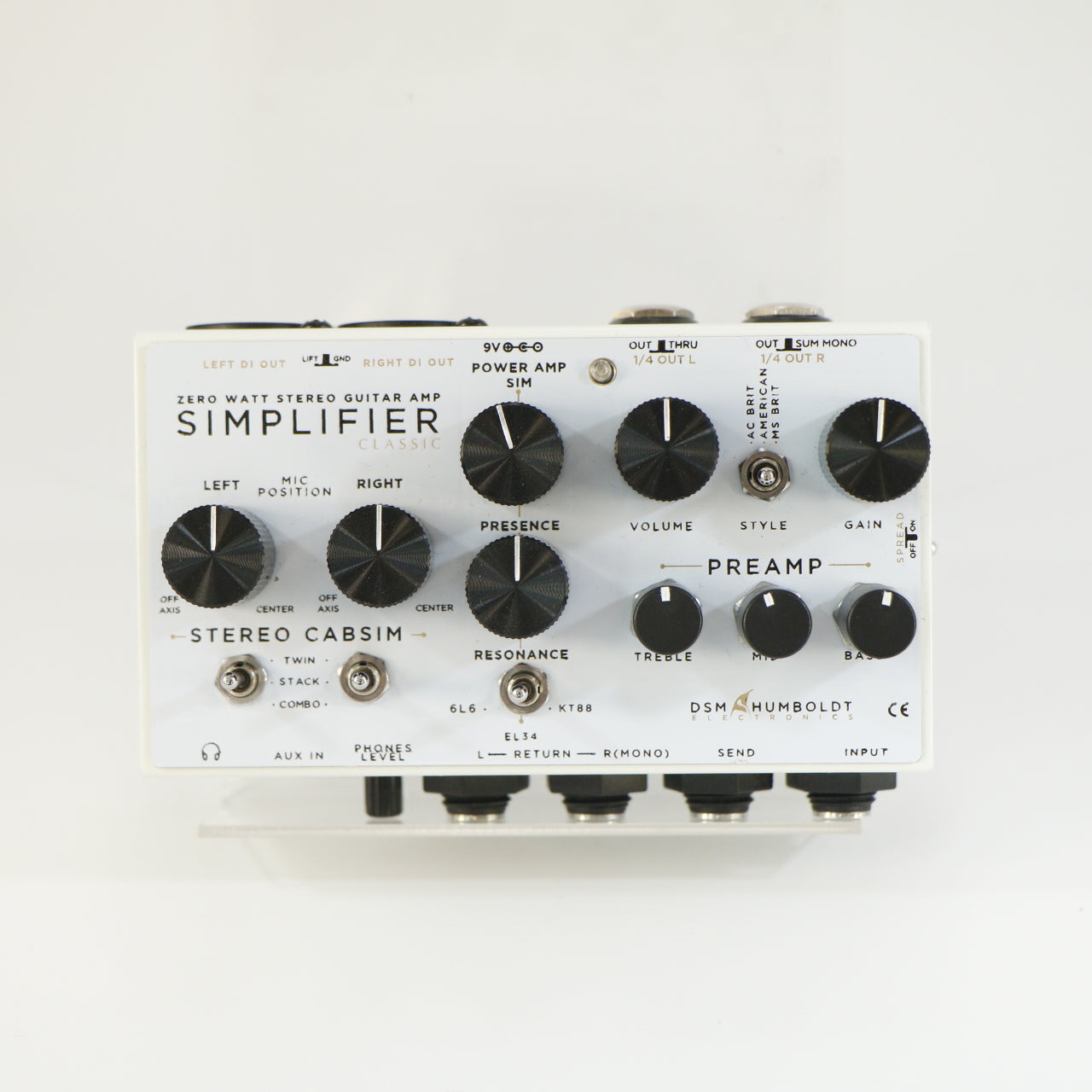 DSM Humboldt Electronics Simplifier Zero Watt Stereo Guitar Amp