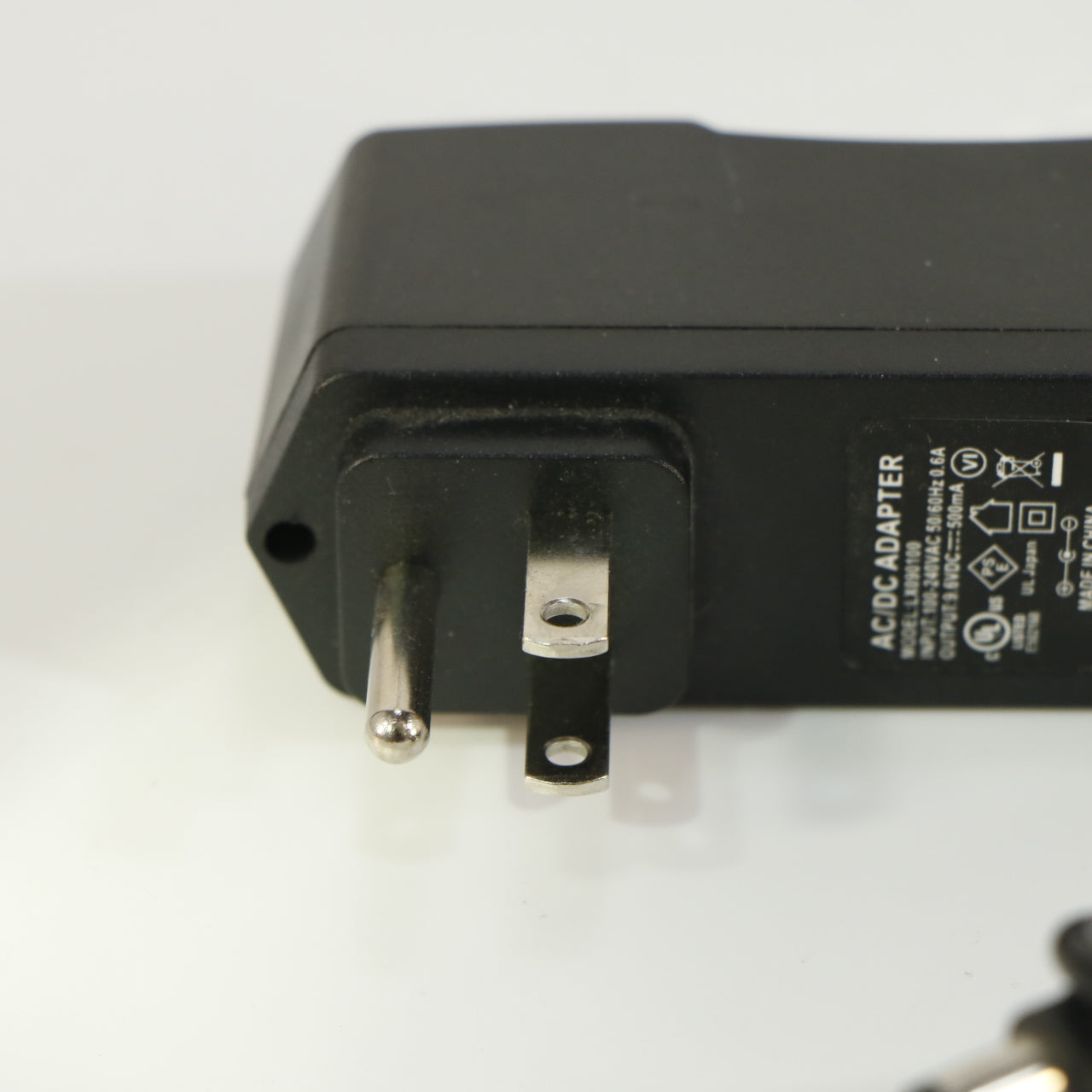 Power Supply 9V DC 500mA (USA / mex / canada / japan plug)