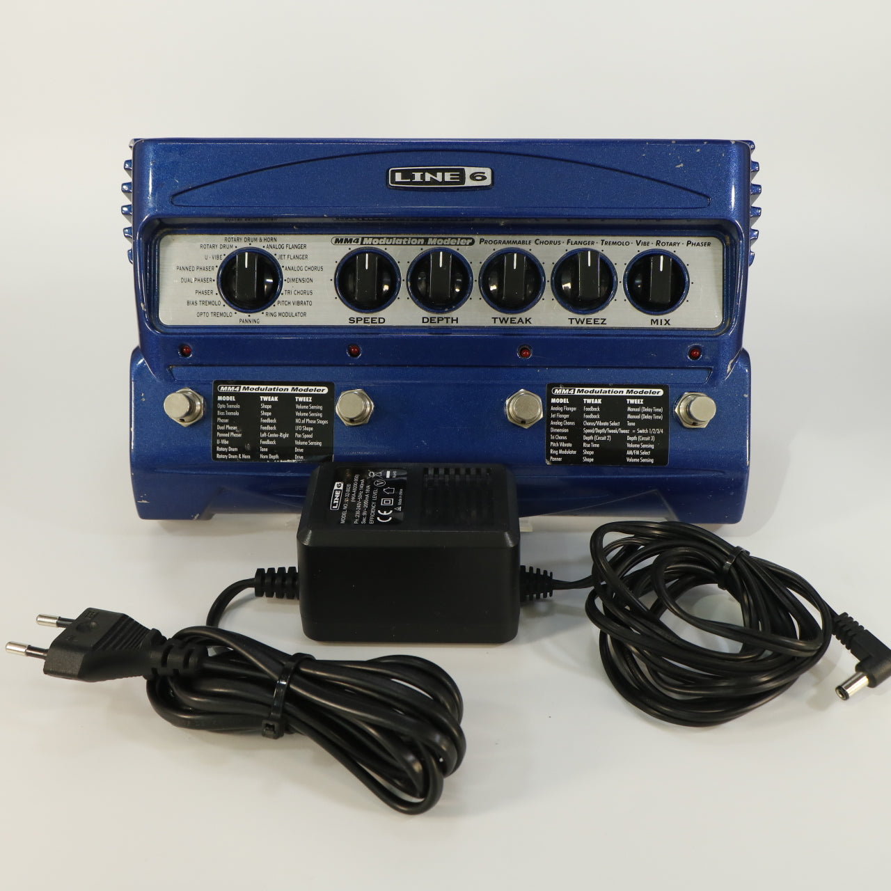 Line 6 MM-4 Modulation Modeler (incl. Adapter)