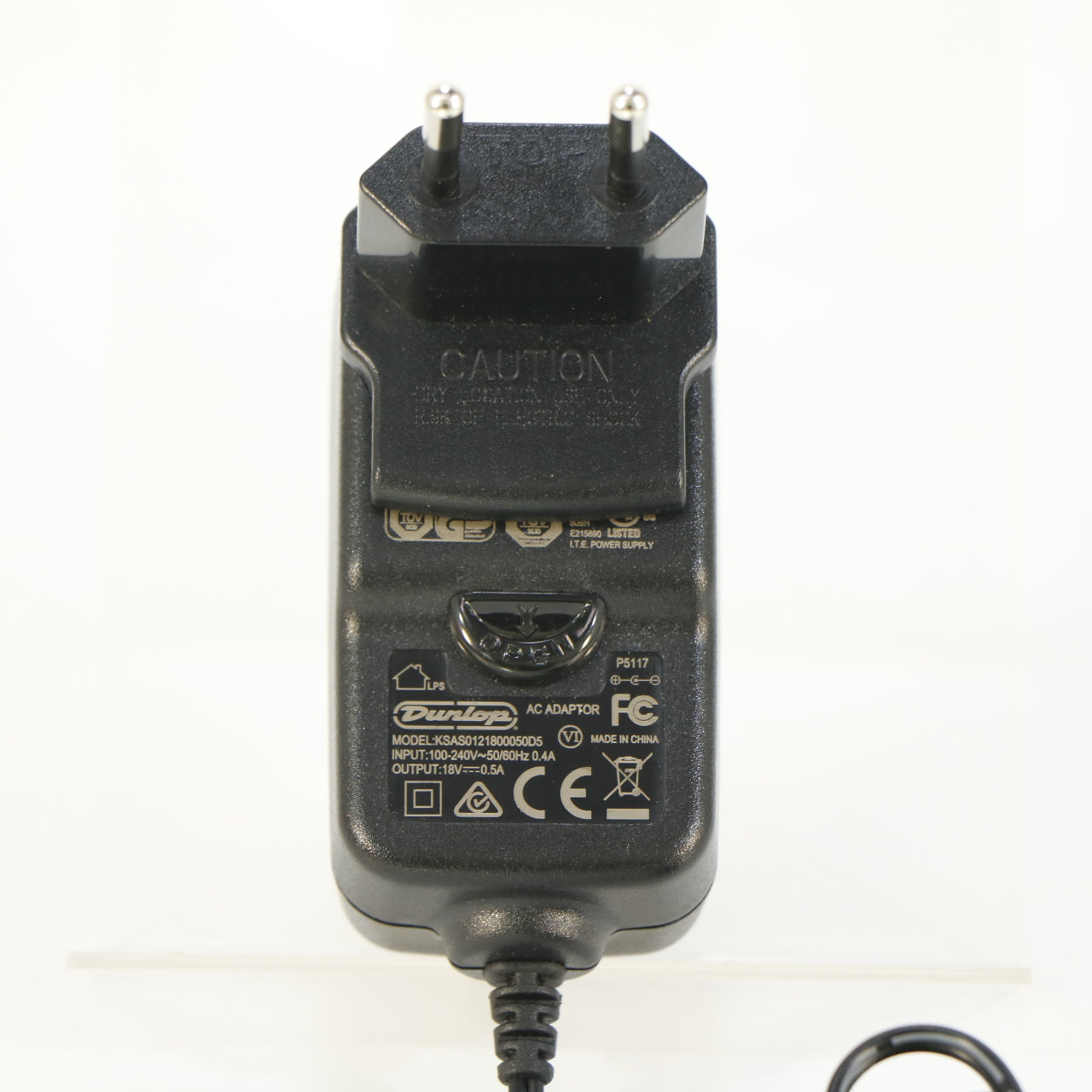 Dunlop 18 Volt DC 500 mA Netzteil