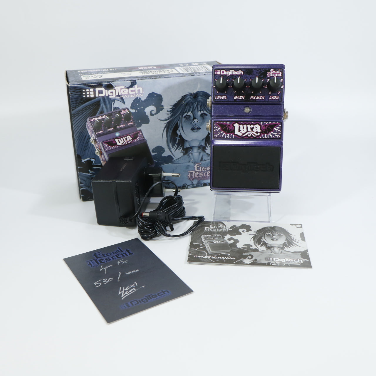Digitech Lyra Eternal Descent (s/n 530 of 1000, Very Rare, Mint in Box with Adapter)