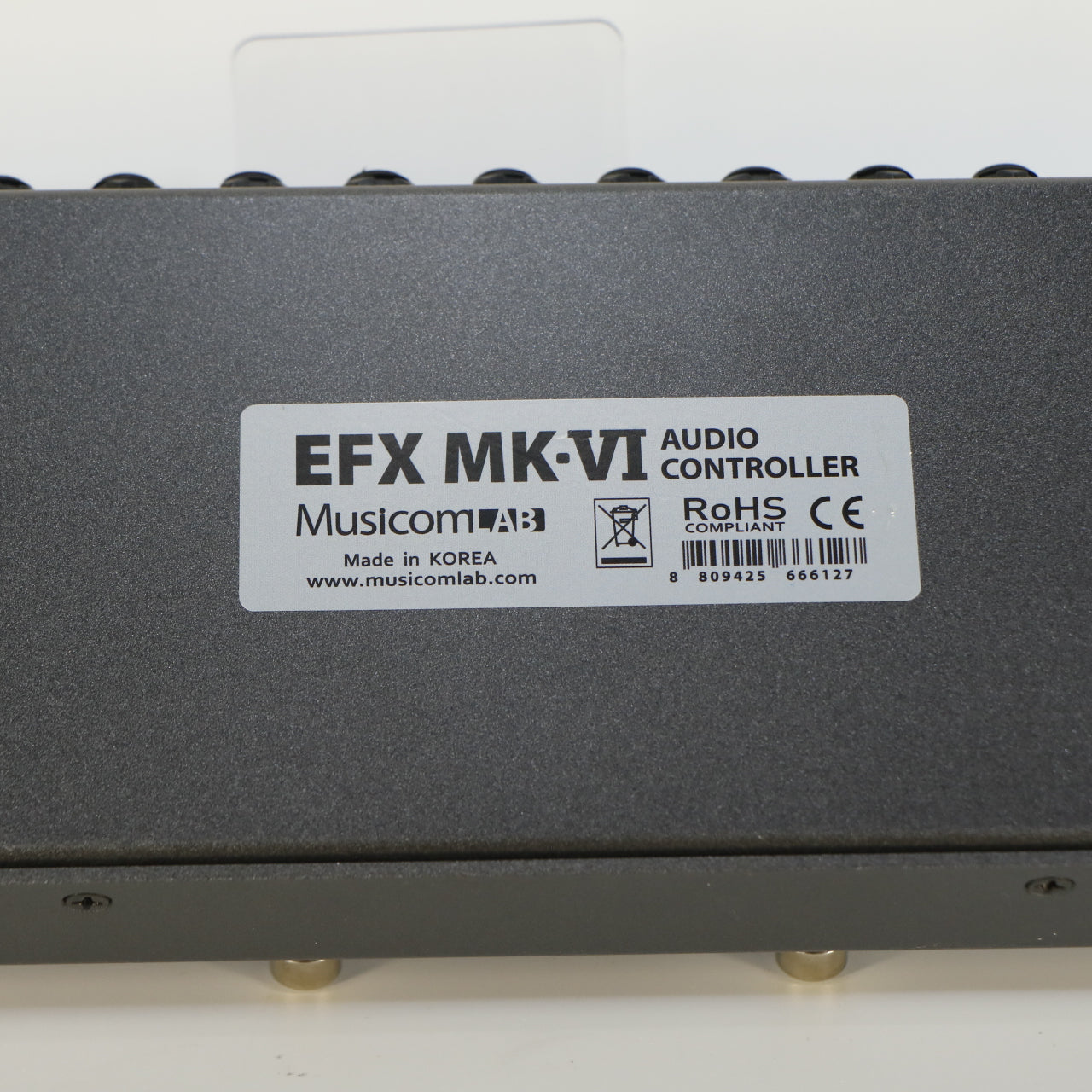 MusicomLAB EFX MK VI Audio Controller Programmable Footswitch (Made in Korea)