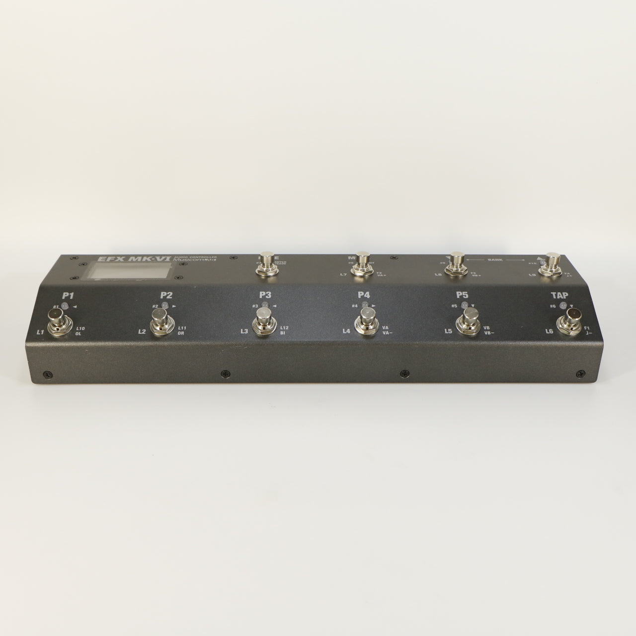 MusicomLAB EFX MK VI Audio Controller Programmable Footswitch (Made in Korea)