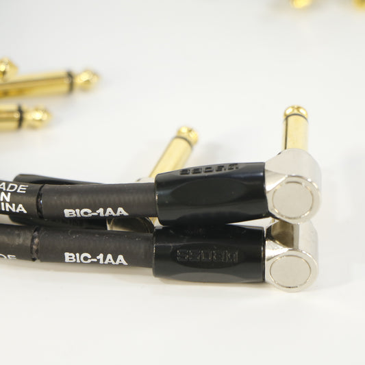 Boss Patch cable set (7 kabels, 3x BIC-1AA 30 cm, 4x BIC-PC 15 cm)
