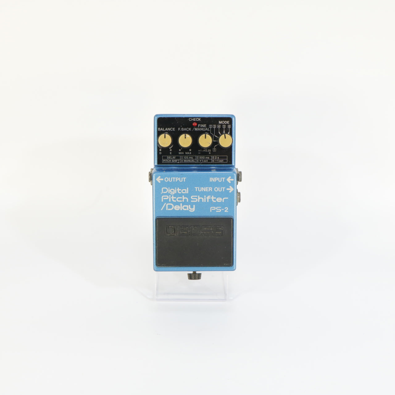 Boss PS-2 Digital Pitch Shifter / Delay (s/n CB89770, Blue