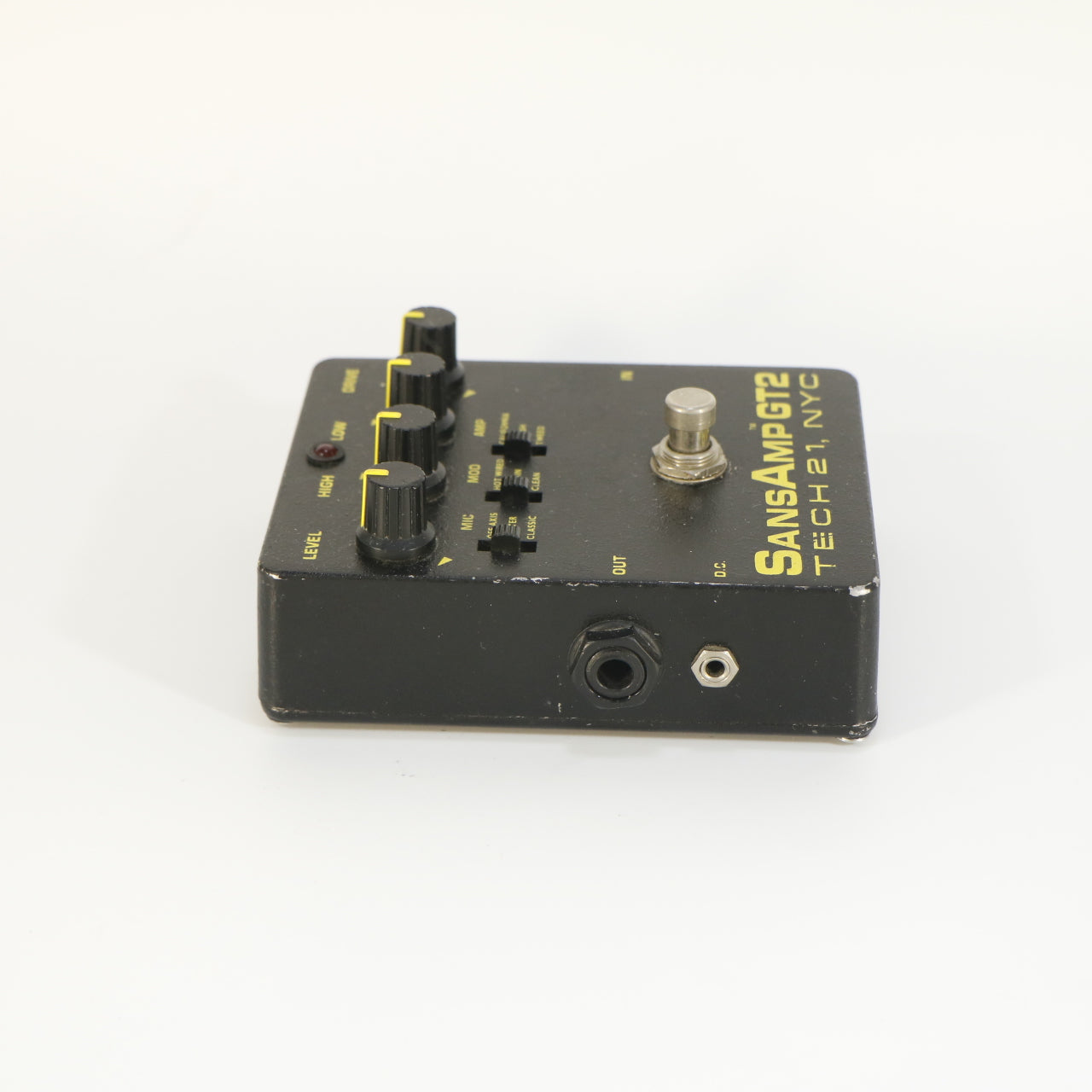 Tech 21 SansAmp GT-2 (s/n 34362, Vintage V1, Made in USA)