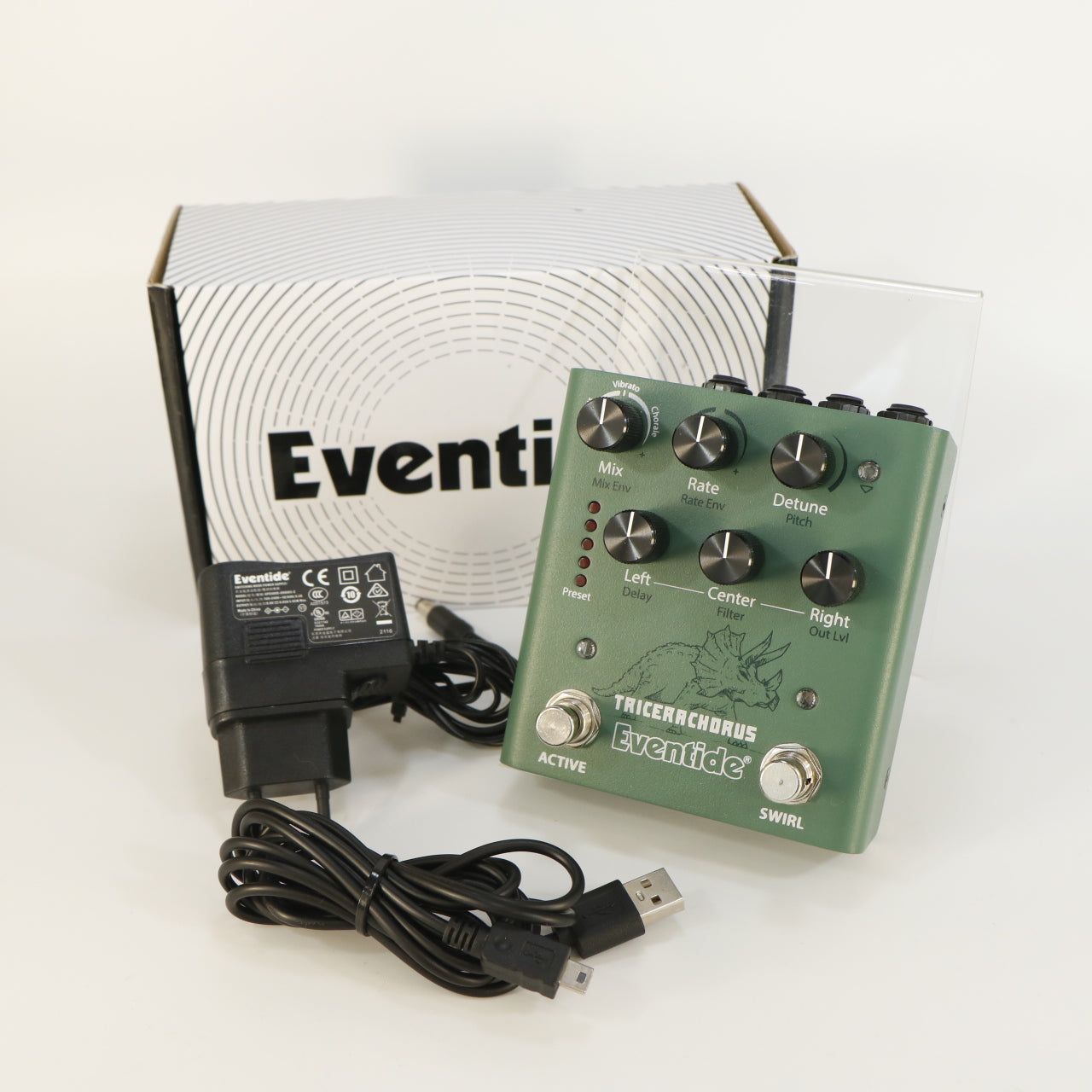 Eventide Tricerachorus Chorus / Vibrato (s/n D4-10089, Mint in Box