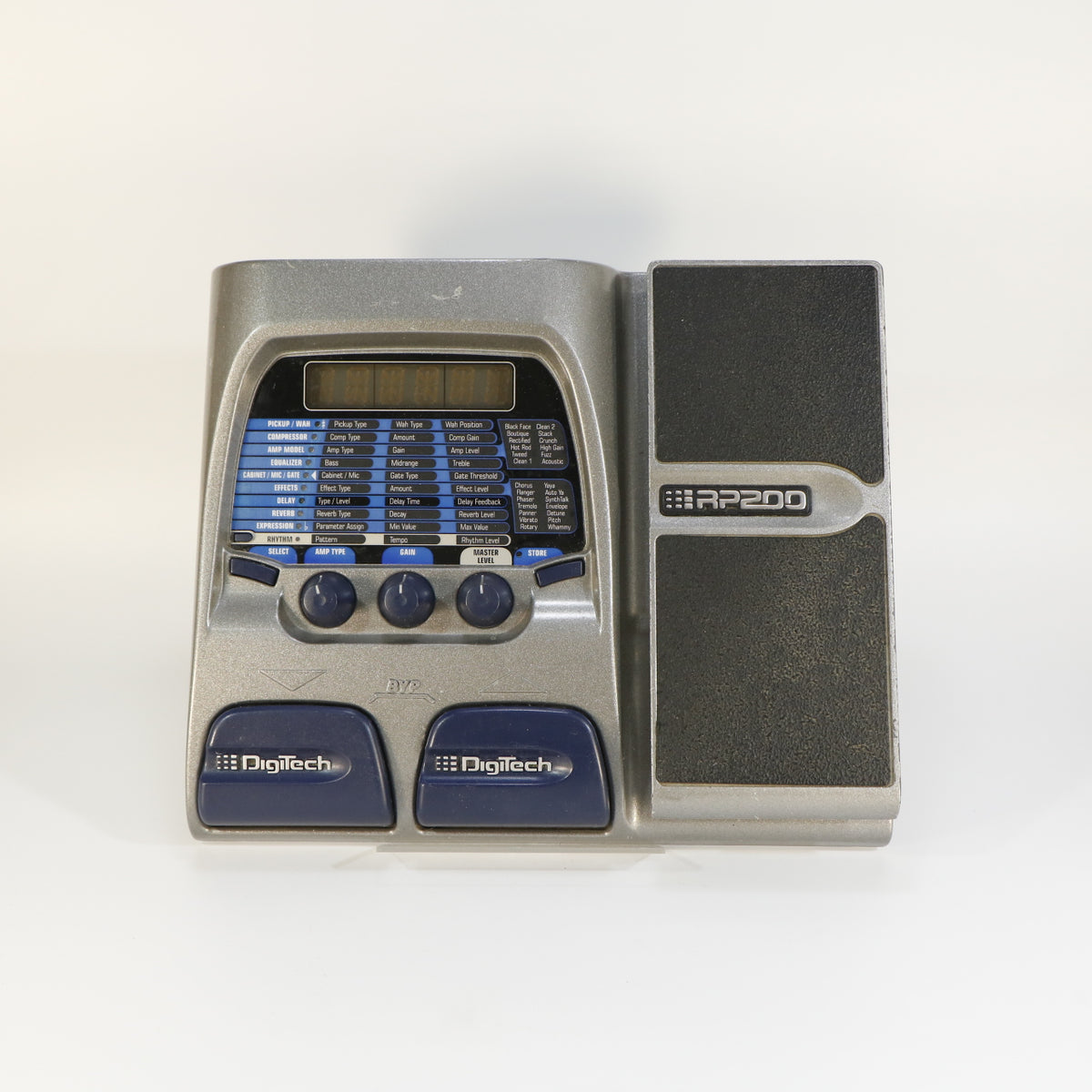 Multi-effet Digitech RP200 (manuel inclus, fabriqué aux États-Unis)