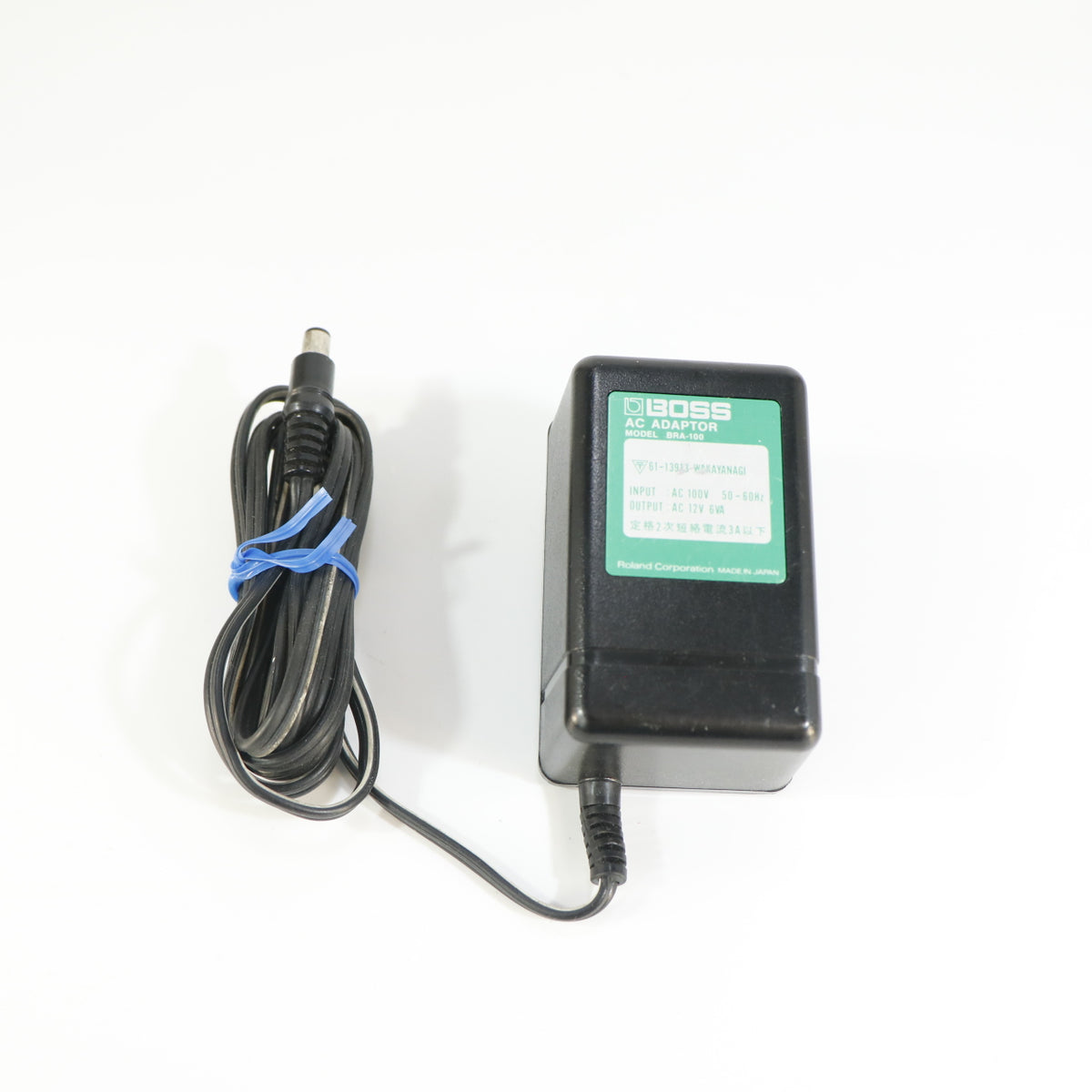 Alimentation Boss BRA-100 12 V CA (fiche américaine, fabriquée au Japon)