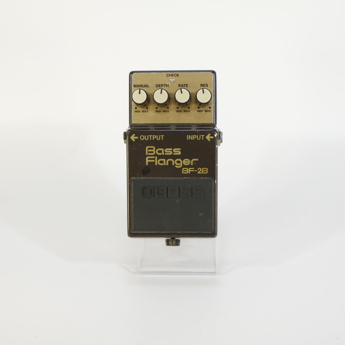 Boss BF-2B Flanger pour basse modifié, qualité studio (fabriqué au Japon, sans étiquette, n° de série 785800)