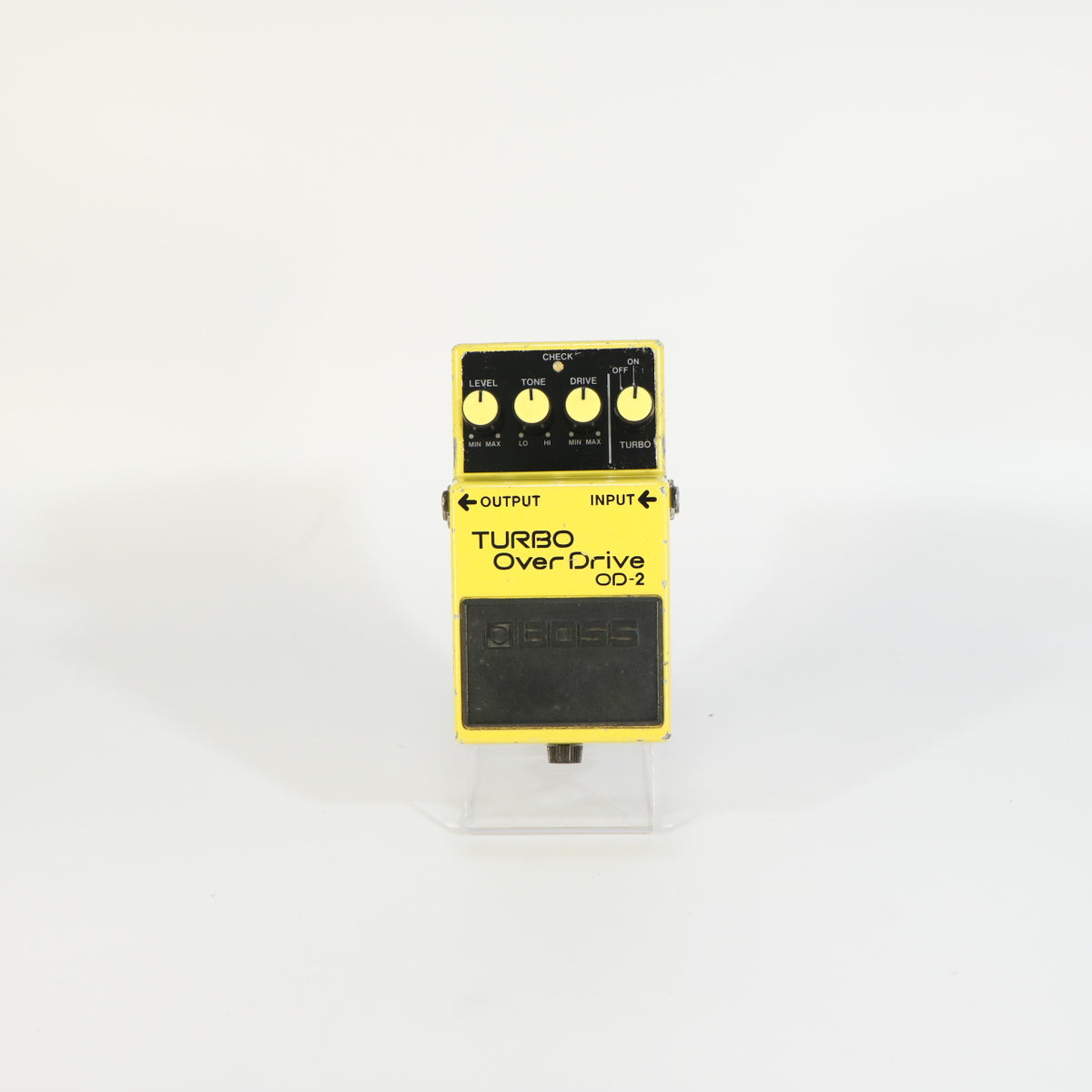 Boss OD-2 Turbo overdrive modded studio quality (made in Taiwan, black label, s/n CA95707)