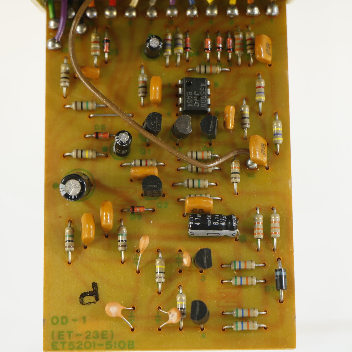 Boss OD-1 Overdrive (n° de série 921969, puce JRC4558D vintage, fabriqué au Japon, boîte et manuel inclus)