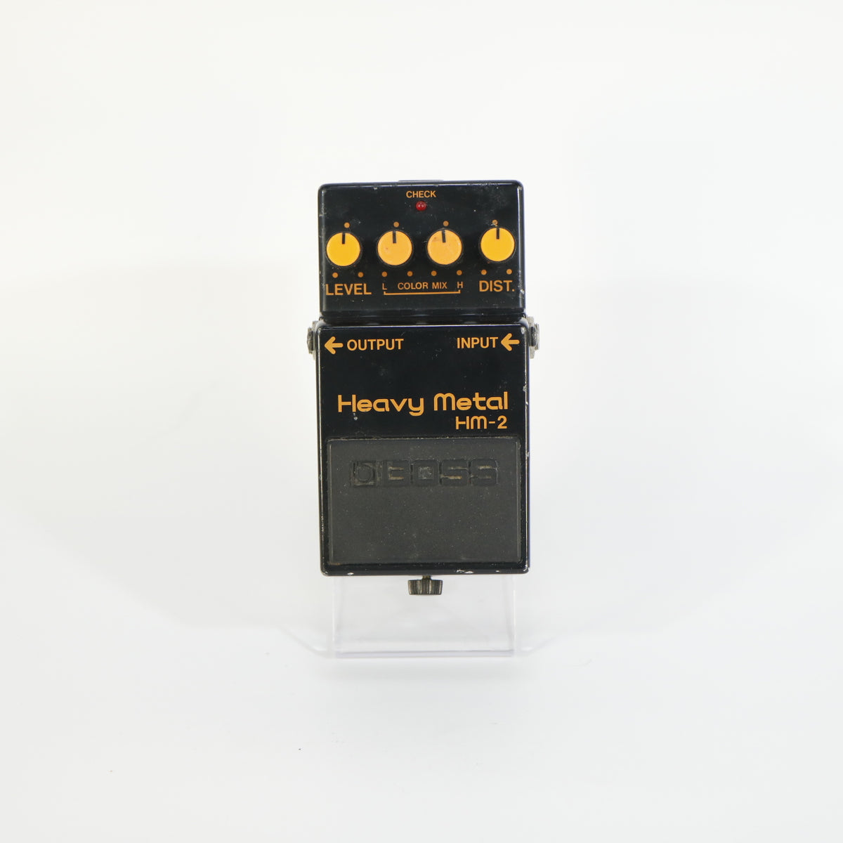 Boss HM-2 Heavy Metal (fabriqué au Japon, étiquette noire, n° de série 748200)