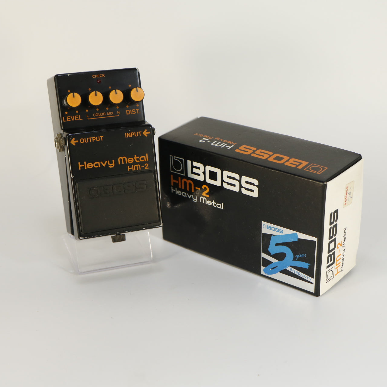 Boss HM-2 Heavy Metal (Made In Japan, Black Label, s/n 370500 incl