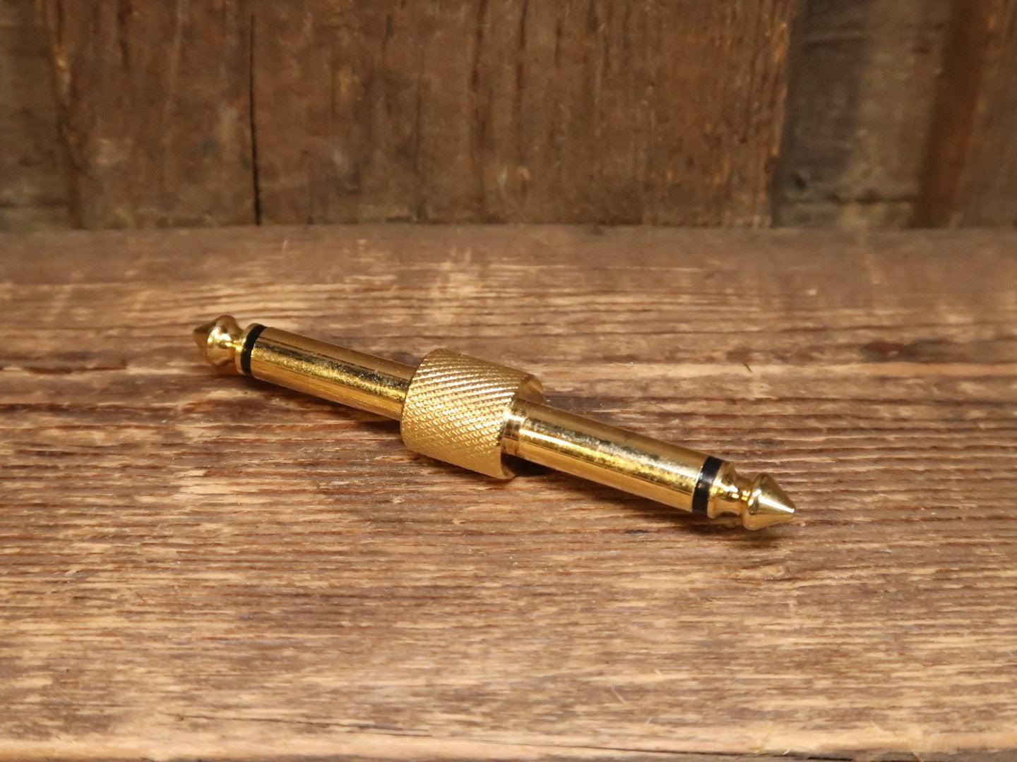 Jack jack 1/4 inch / 6.35 mm effect connector coupler