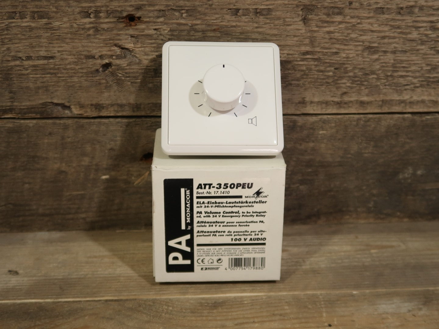 Monacor Integrated PA Volume Control ATT-350PEU