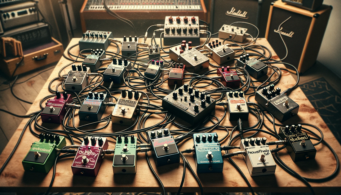 What is the best order of your guitar effect pedals in the signal effect chain?