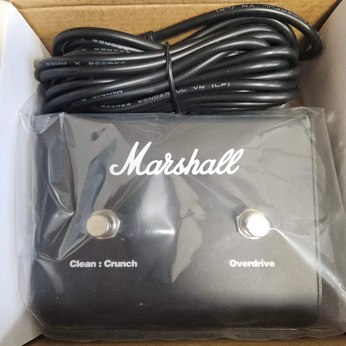 Marshall PEDL-91001 Clean : Crunch Overdrive 2-way footswitch amplifier