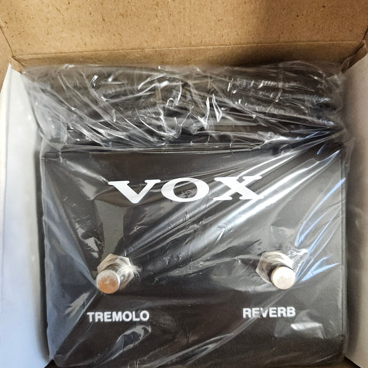 Vox Tremolo Reverb dual footswitch 2-way footswitch no LED