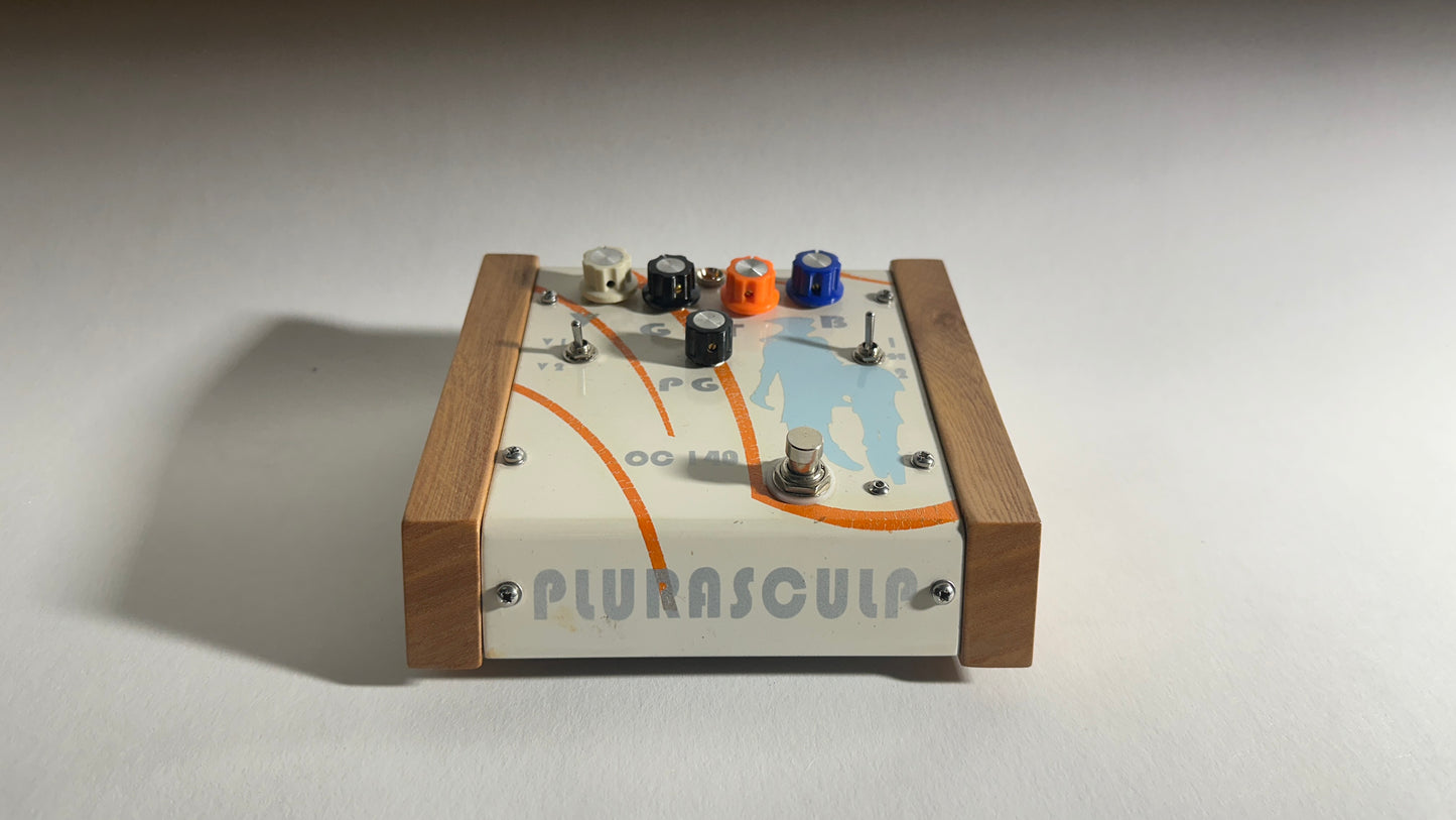 Plurasculp Plura V1V2 Overdrive 4x OC140 NPN transistor (hand-built, boutique, limited edition - 15 in total)