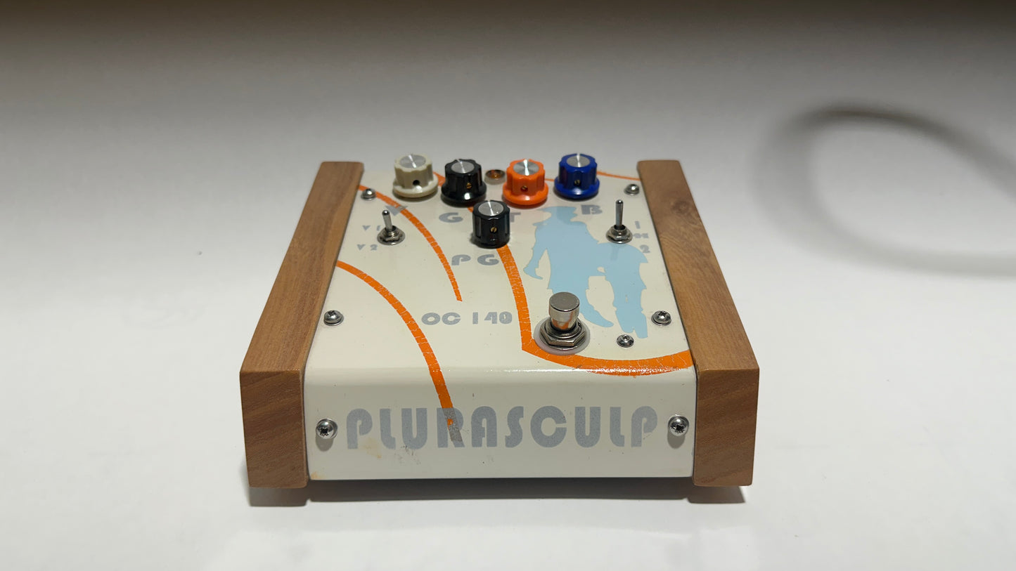 Plurasculp Plura V1V2 Overdrive 4x OC140 NPN transistor (handgemaakt, boutique, limited edition - 15 in totaal)