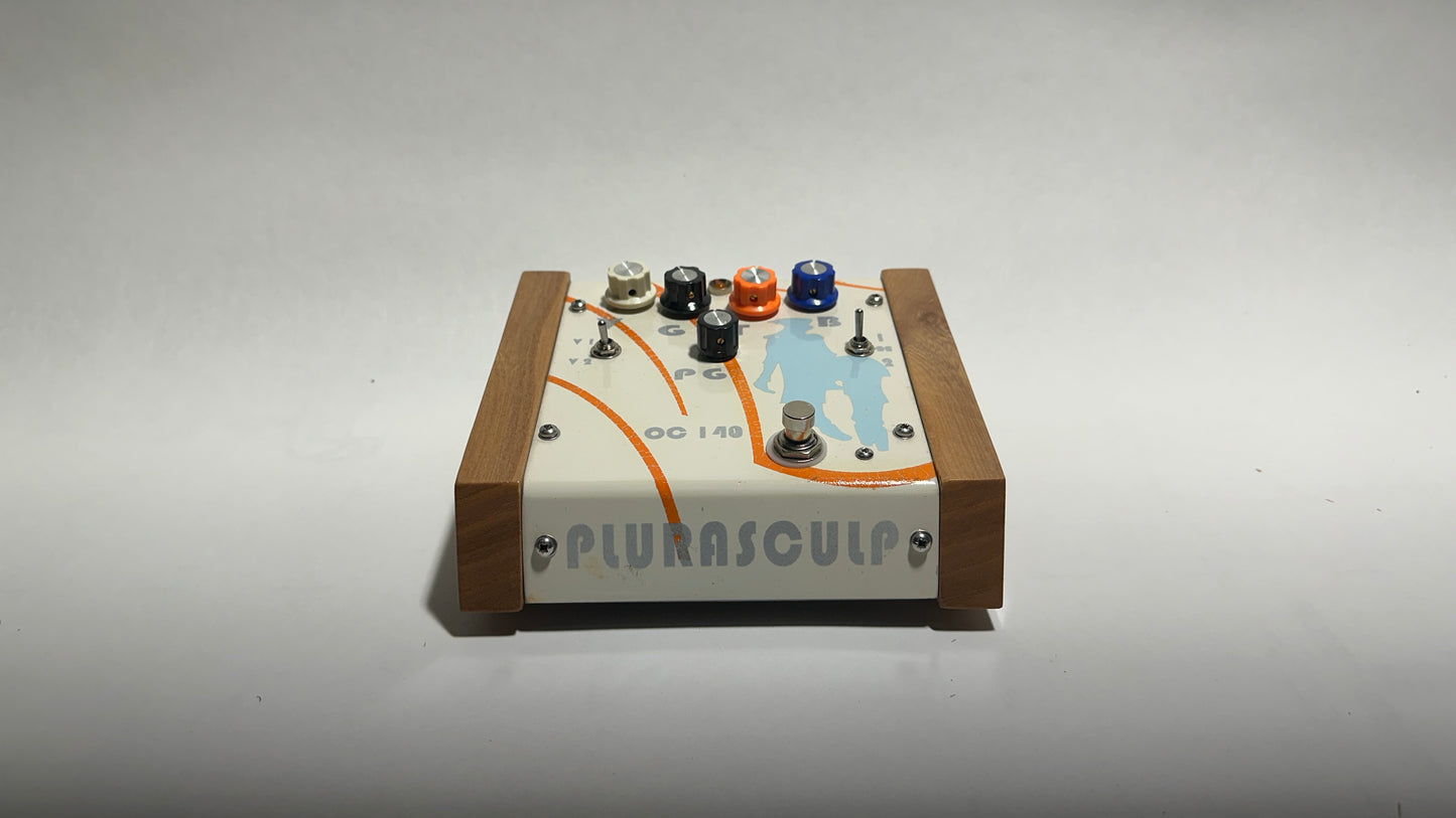 Plurasculp Plura V1V2 Overdrive 4x OC140 NPN transistor (hand-built, boutique, limited edition - 15 in total)