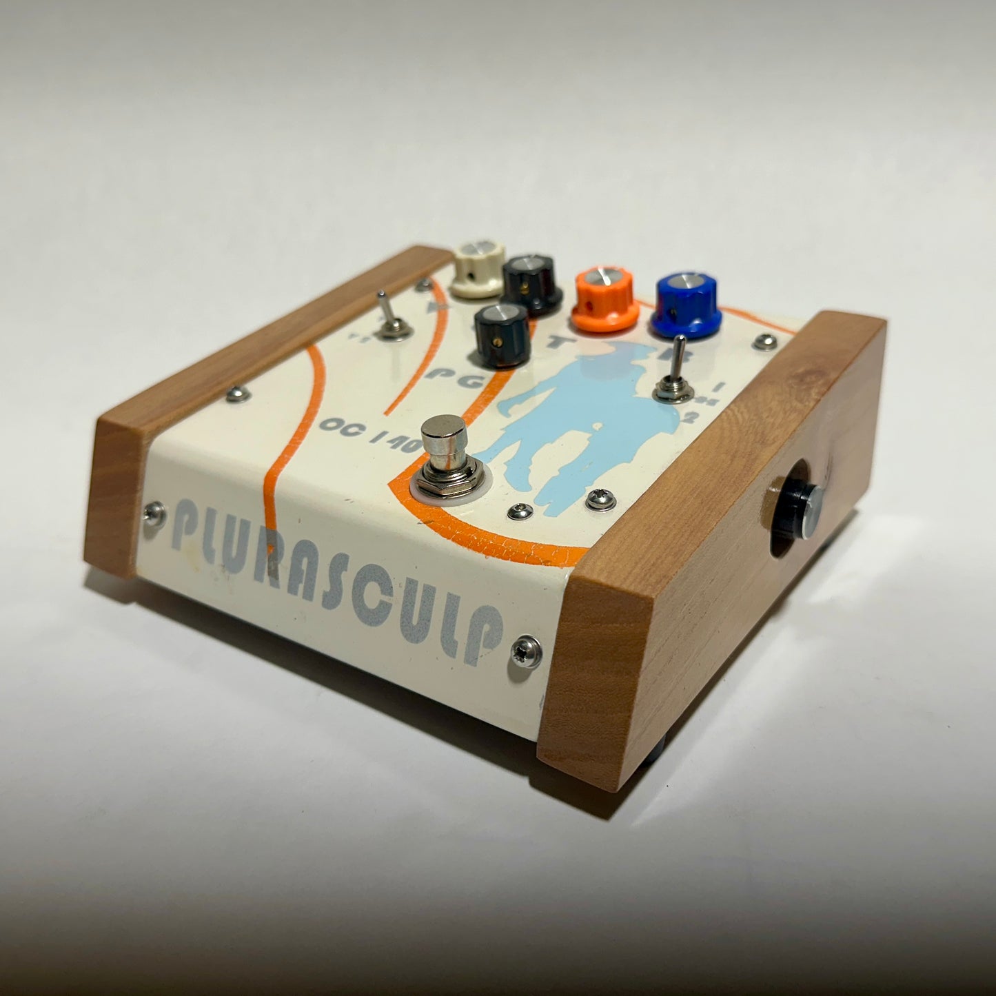 Plurasculp Plura V1V2 Overdrive 4x OC140 NPN transistor (handgemaakt, boutique, limited edition - 15 in totaal)