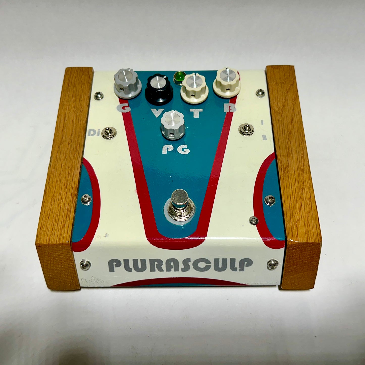 Plurasculp Pluradrive Overdrive LF353 transistor (handgebouwd, boutique, limited edition - 7 in totaal)