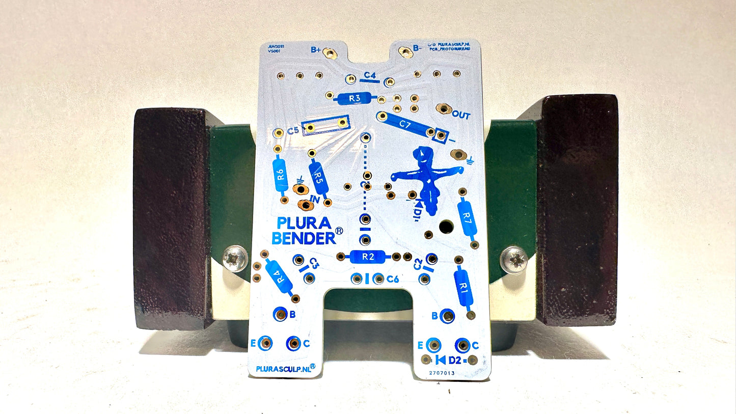 Plurasculp Plurabender Fuzz TKD 21/15a PNP transistor (hand-built, boutique, limited edition - 15 in total)