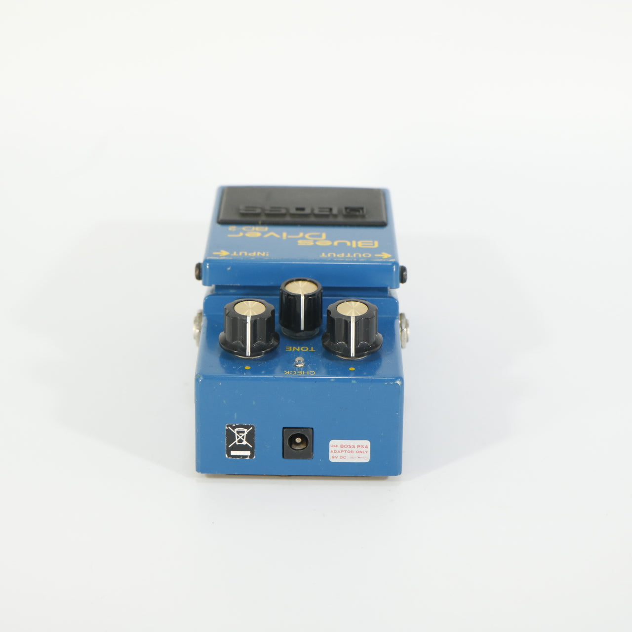 Boss BD-2 Blues Driver Overdrive (Modded Studio Quality, Silver Label, Made in Taiwan)