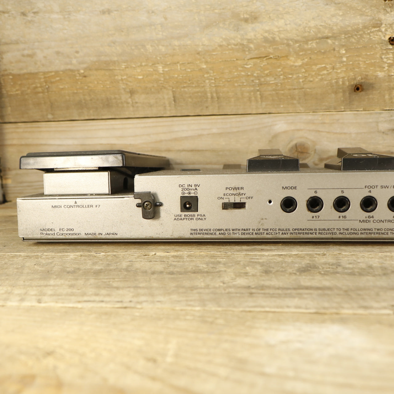 Roland FC-200 MIDI Foot Controller (s/n ZH52961, Made in Japan)