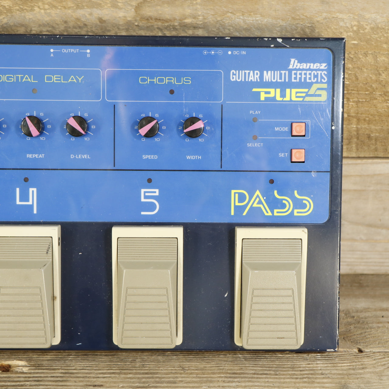 Ibanez PUE5 Guitar Multi Effects (s/n 210475, Vintage)