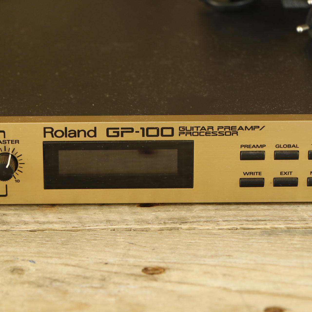 Roland GP-100 Guitar Preamp / Processor (s/n ZJ18293, Made in Japan, 220V EU Plug)