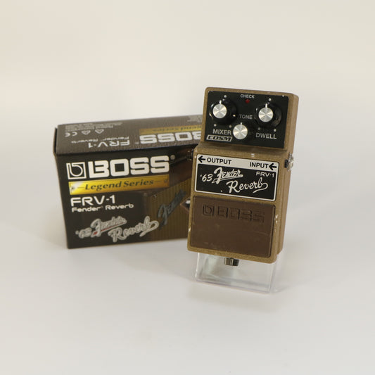 Boss FRV-1 '63 Fender Reverb (s/n AZ62499, Grey Label, Made in Taiwan, Incl. Box and Manual)