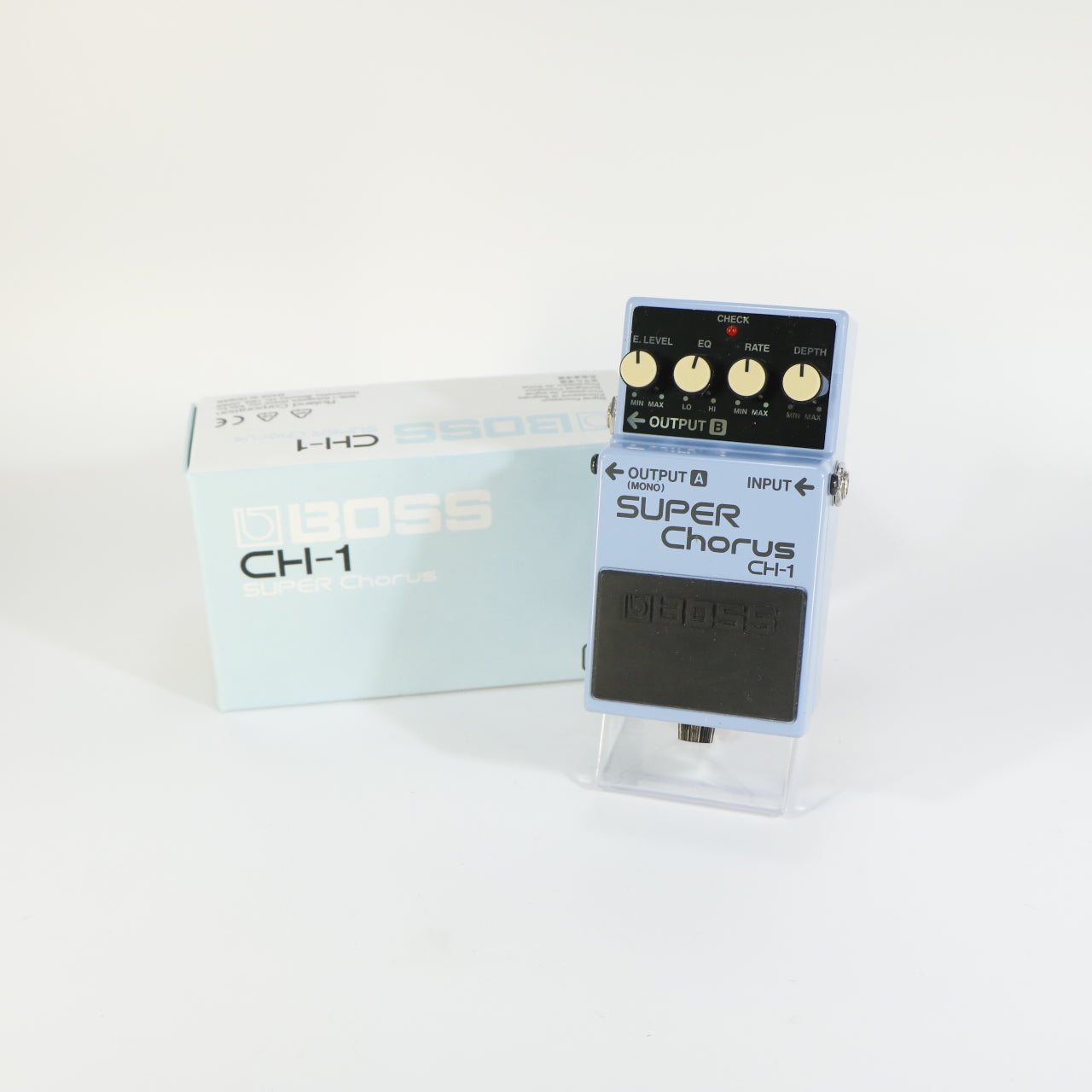 Boss CH-1 Super Chorus (s/n Q1A3213, Grey Label, Made in Taiwan, Incl. Box and Manual)