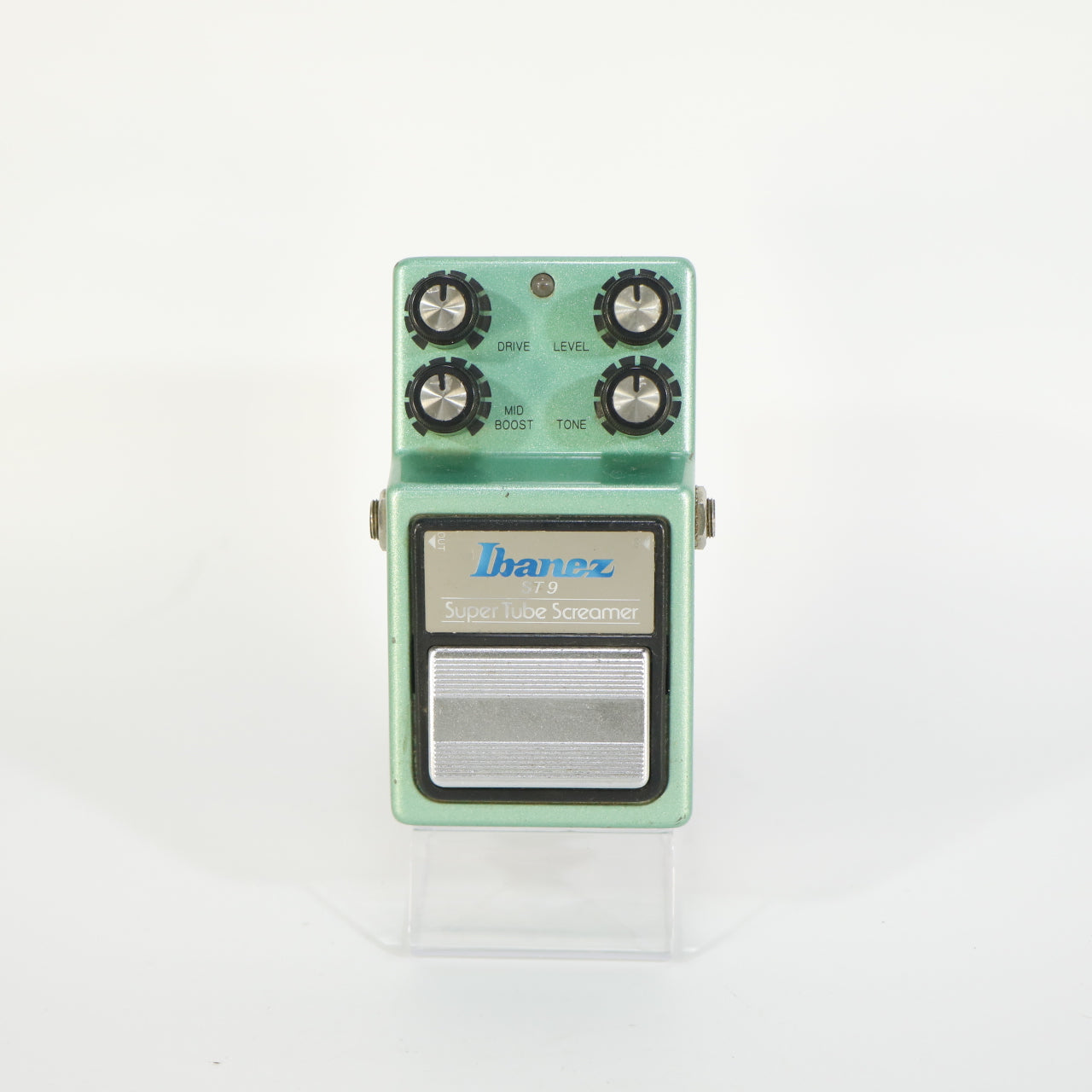 Ibanez ST9 Super Tube Screamer Overdrive (s/n 460211, Vintage 1984, TA75558P Chipset, Made in Japan)