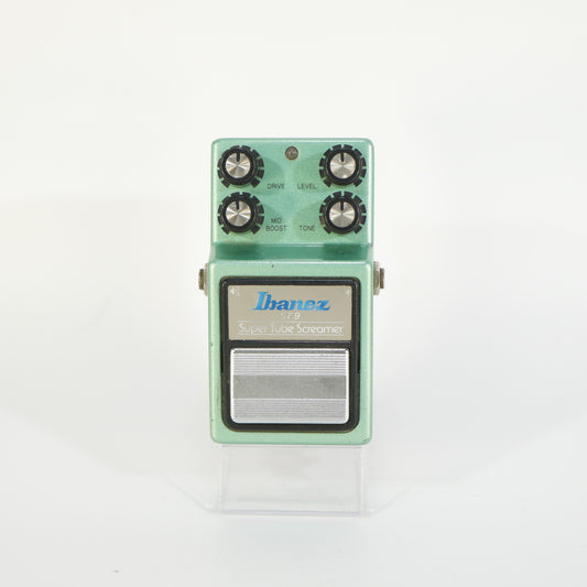 Ibanez ST9 Super Tube Screamer Overdrive (s/n 460211, Vintage 1984, TA75558P Chipset, Made in Japan)