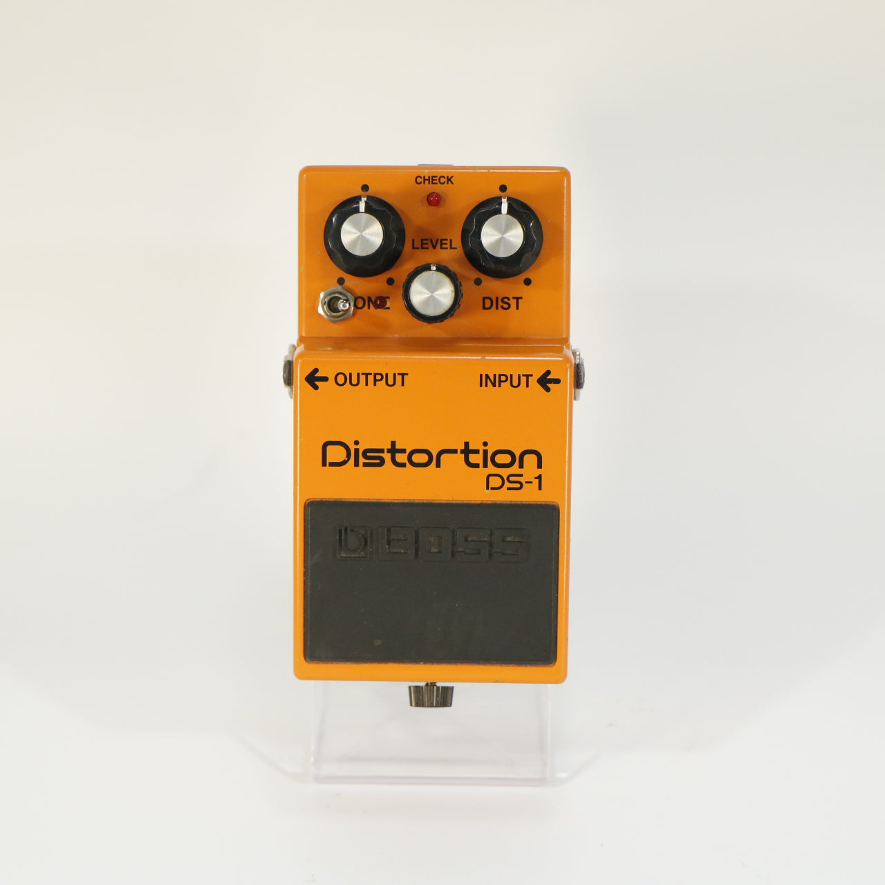 Boss DS-1 Distortion w/ All Seeing Eye and Ultra Mod (s/n SX16816, Silver Label, Made in Taiwan)