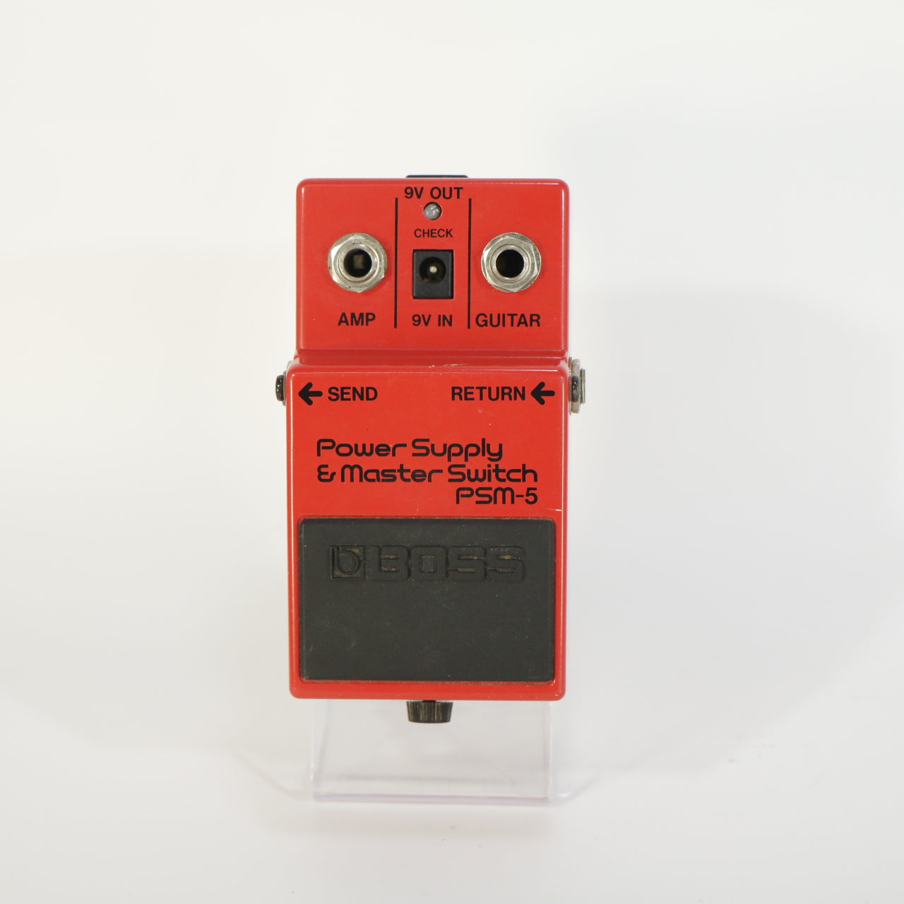 Boss PSM-5 Power Supply & Master Switch (s/n 919889, Red Label, Made in Japan)