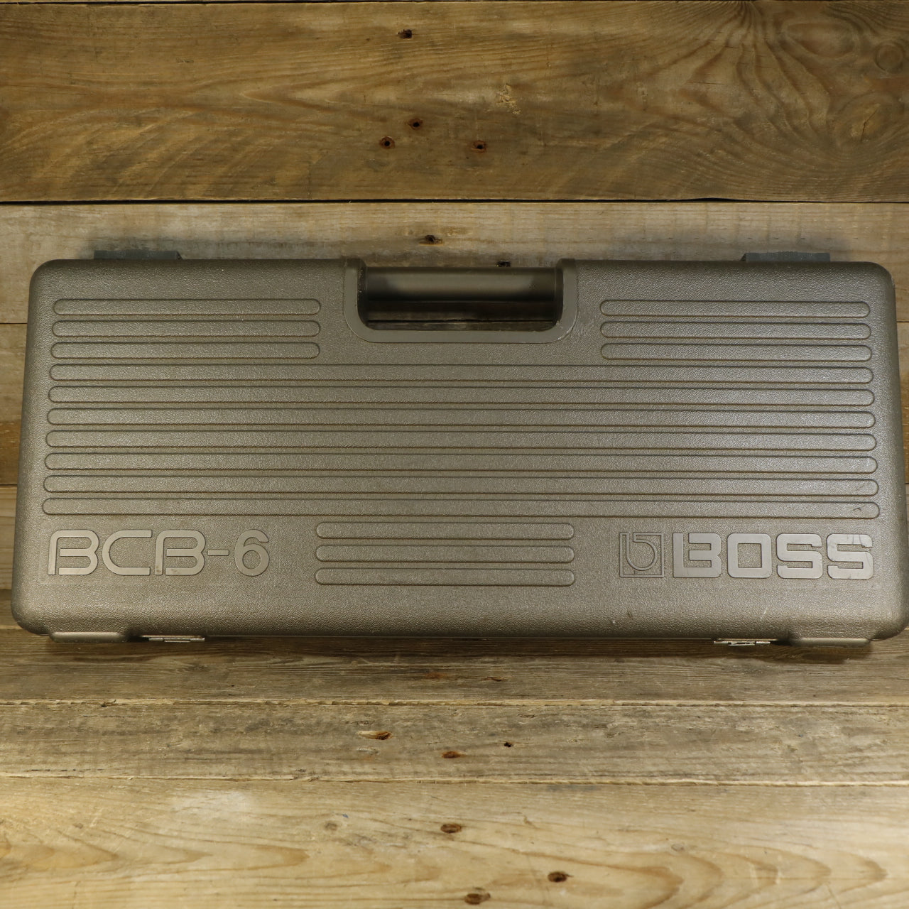 Boss BCB-6 Pedalboard (s/n 300281, Vintage, Made in Japan, incl daisy chain, 4 patch cables and 1 long cable)