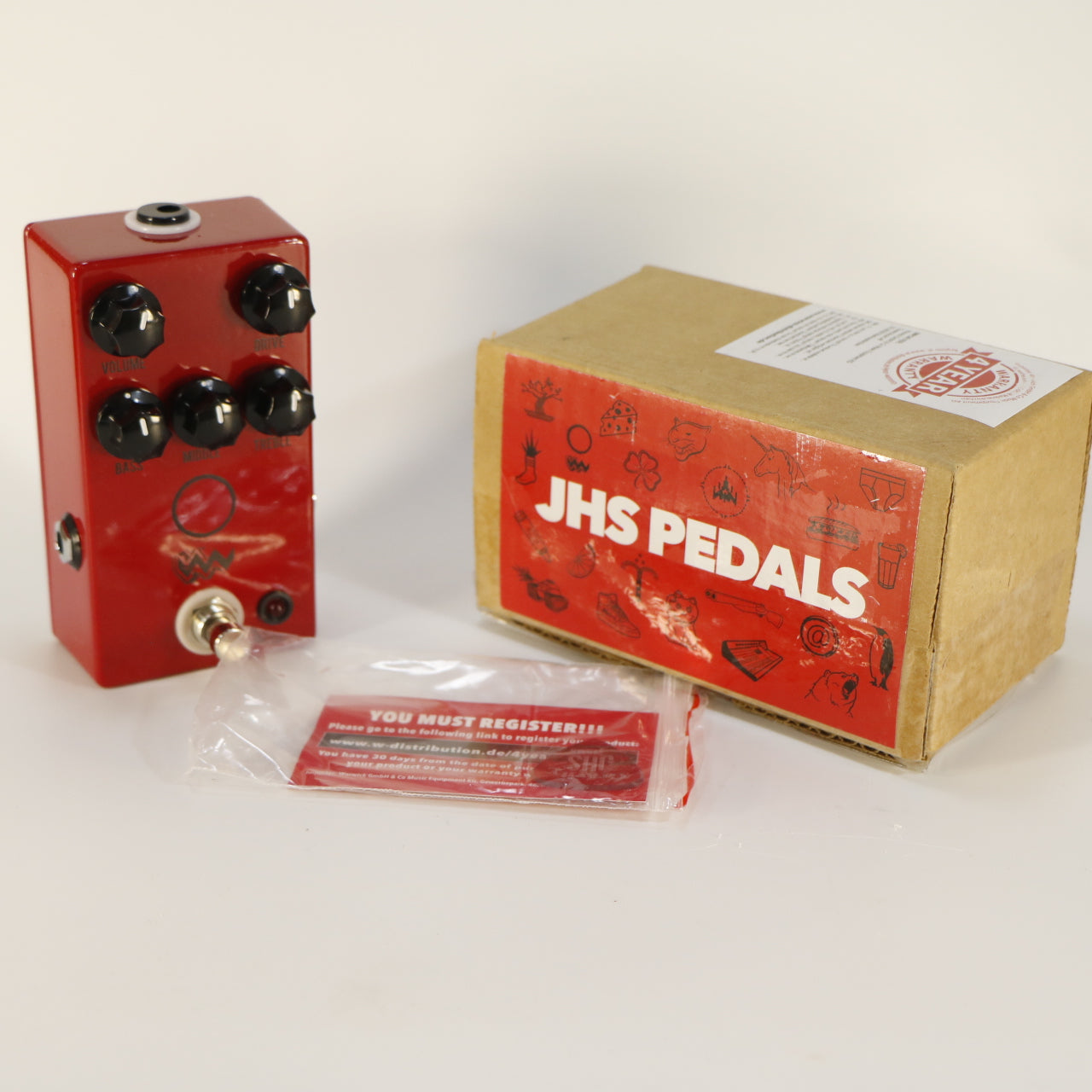 JHS Angry Charlie V3 Distortion (incl. Box)